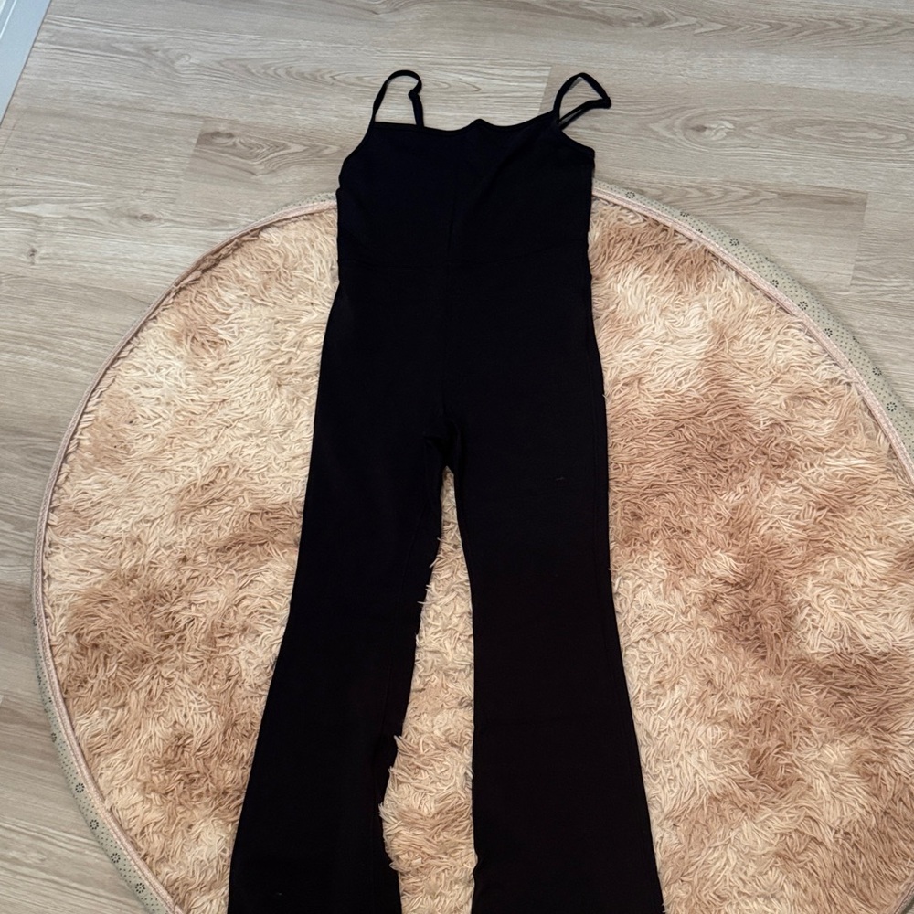 Black Women's Spandex Jumpsuit